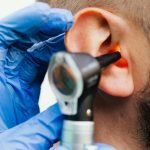 ear was removal person getting wax taken out