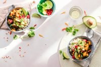 nutrition and gut health image healthy food