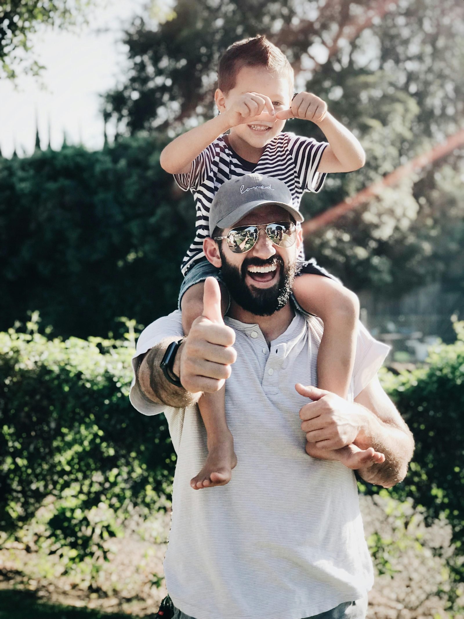 man with child for private adhd test uk