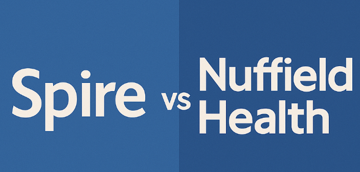 spire vs nuffield health in the uk